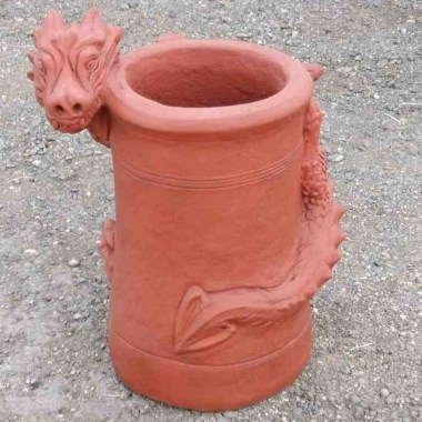 dragon chimney pot smirk